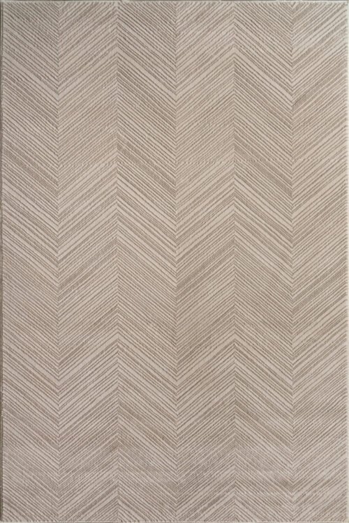Ivory Beige Contemporary Rug - Image 2