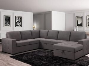 Haven Bed Sleeper Sectional Sofa with Storage Chaise